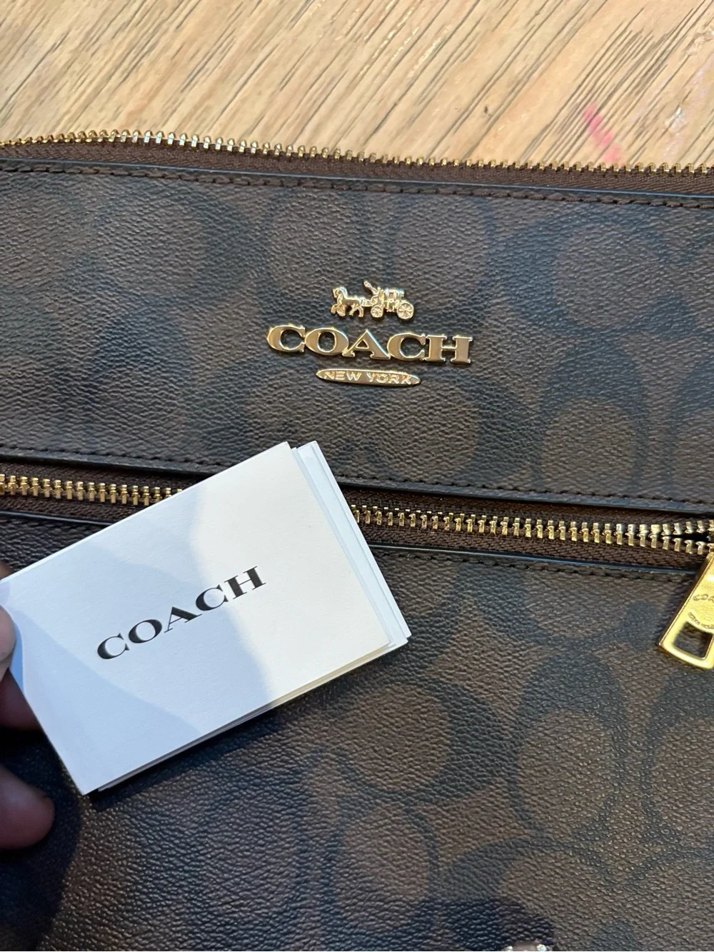 NWOT Coach Rowan crossbody